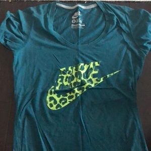 Nike teal loose fit T-shirt